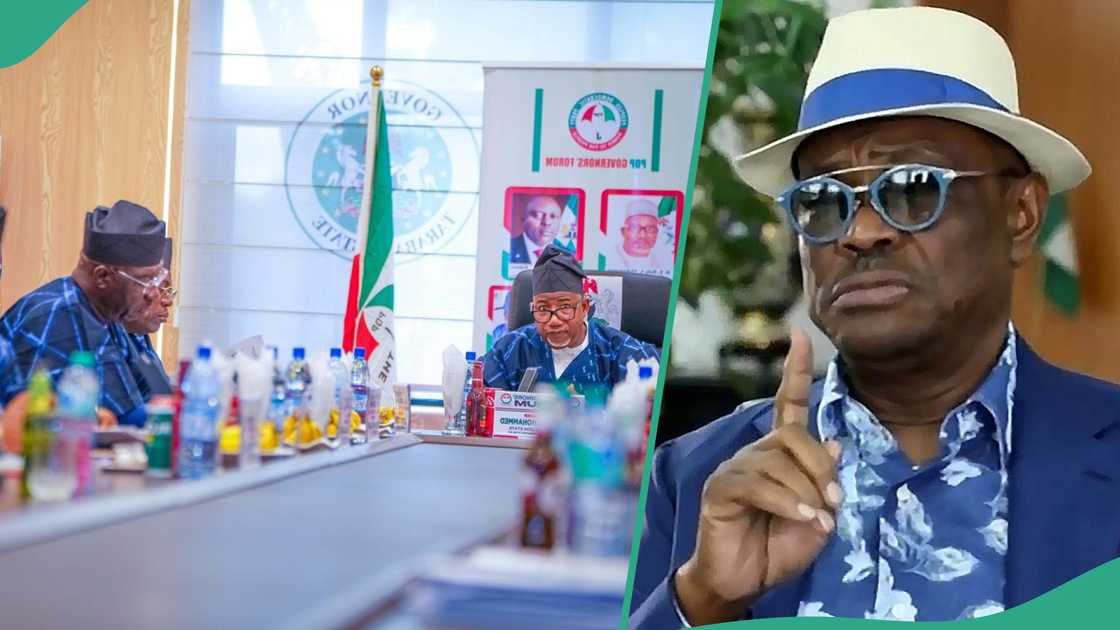 Federal High Court has restrained PDP governors from from dissolving PDP structure in Rivers loyal to Wike Federal High Court has restrained PDP governors from from dissolving PDP structure in Rivers loyal to Wike