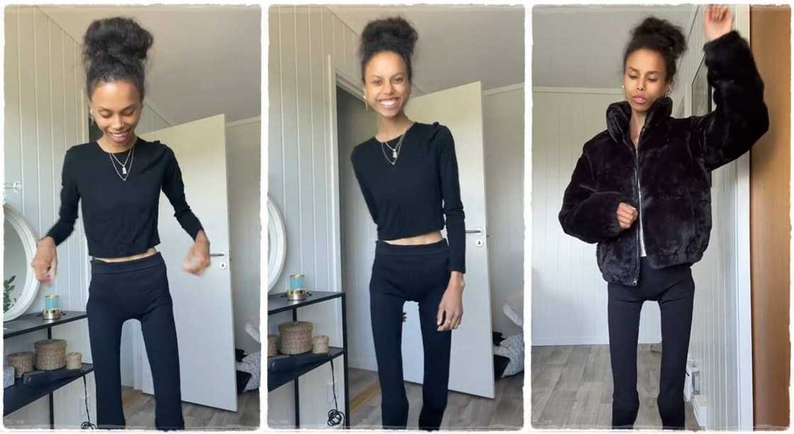 Lady with tiny stature goes viral on TikTok. Lady with tiny stature goes viral on TikTok.