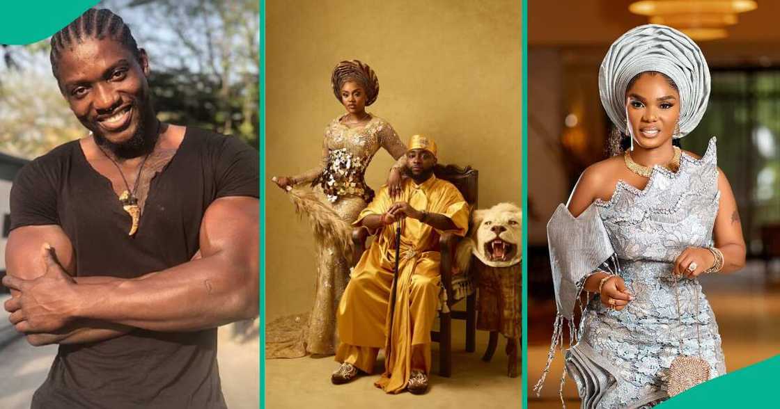 Chivido: VeryDarkMan exposes Iyabo Ojo and other celebs at Davido's wedding.