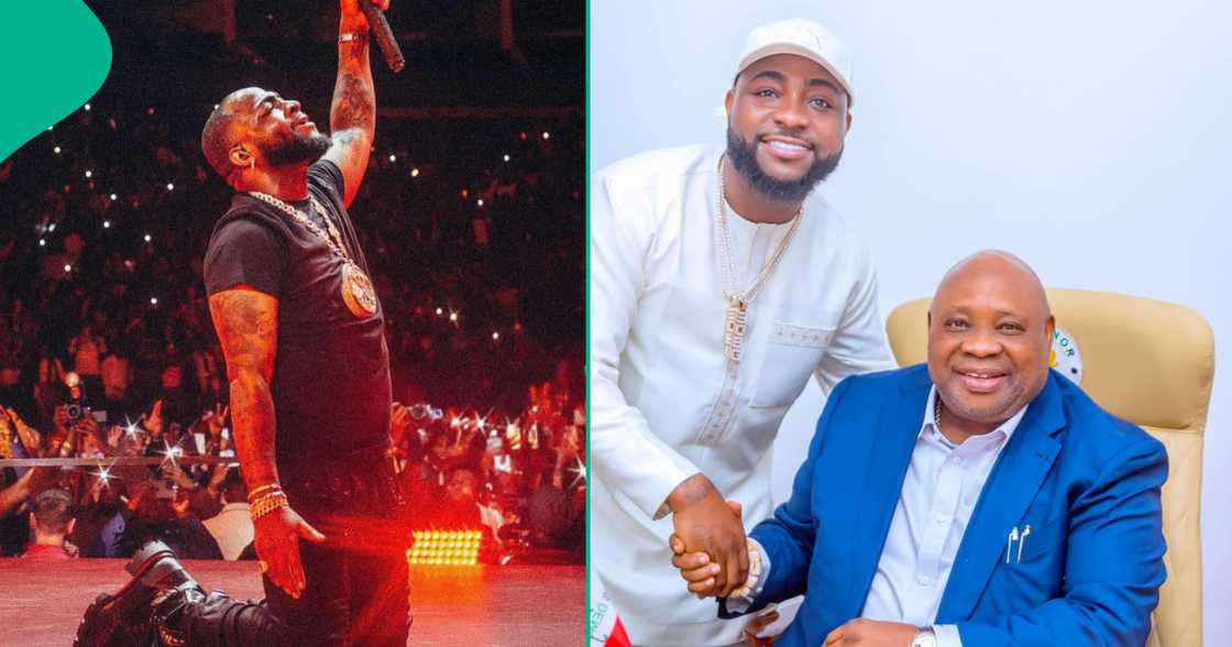 Governor Ademola Adeleke celebrates Davido at 32 Governor Ademola Adeleke celebrates Davido at 32