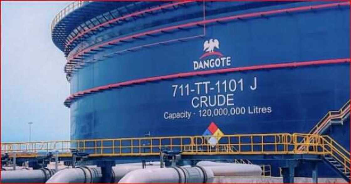 Dangote Refinery Receives Second One Million Barrels of Crude Dangote Refinery Receives Second One Million Barrels of Crude