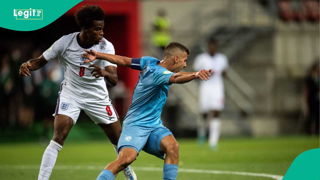 Carney Chukwuemeka, England, Israel, UEFA U19 Euro, Slovakia. Carney Chukwuemeka, England, Israel, UEFA U19 Euro, Slovakia.