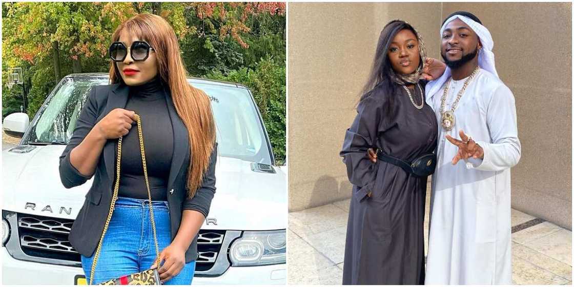 Sonia Ogiri on Davido Sonia Ogiri on Davido