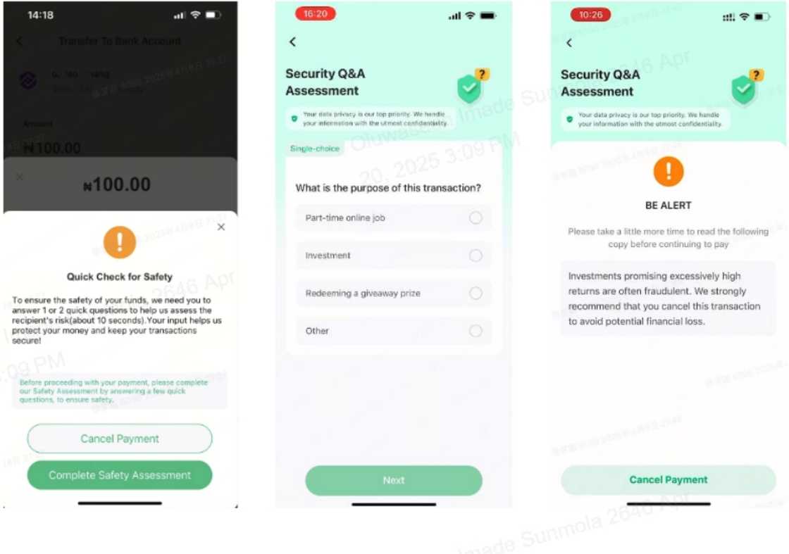 OPay's Scam Alerts Warns You Before You Make Costly Mistakes OPay's Scam Alerts Warns You Before You Make Costly Mistakes