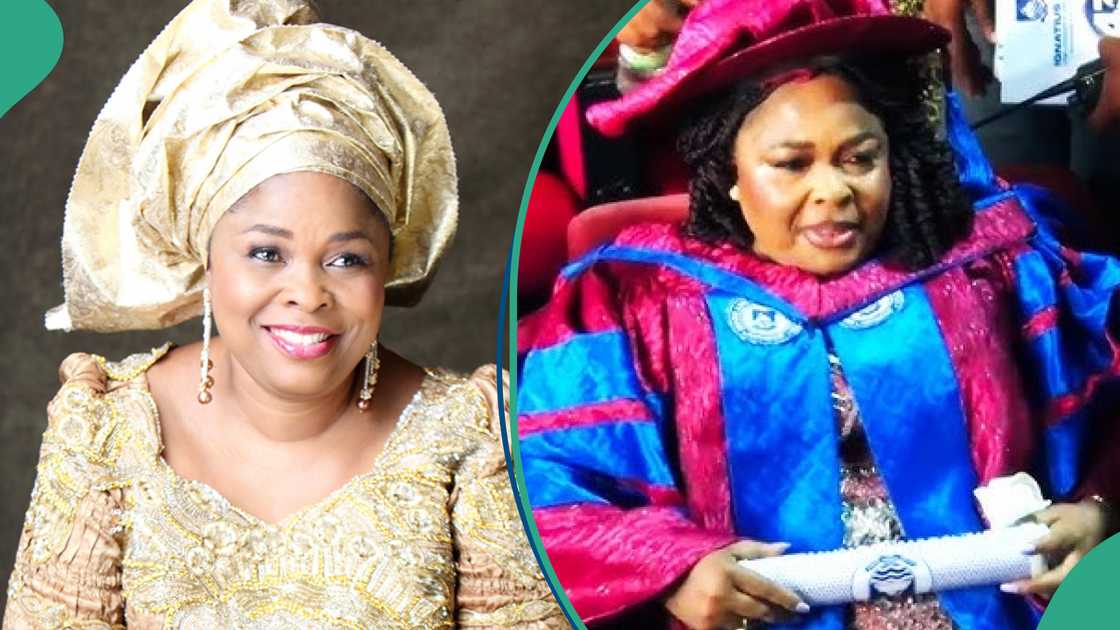 Dame Patience Jonathan celebrates with Rivers women after bagging doctorate degree Dame Patience Jonathan celebrates with Rivers women after bagging doctorate degree