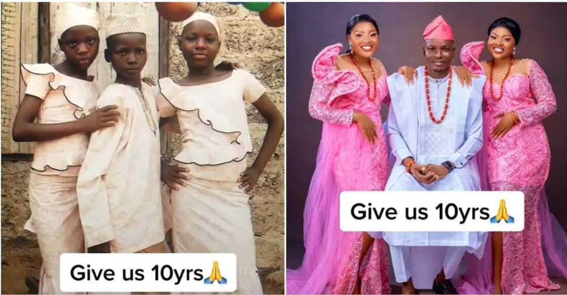 Photos of triplets. Photos of triplets.