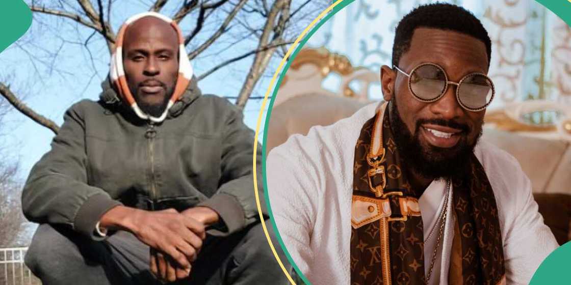 Rapper Ikechukwu speaking about D'banj and MoHits. Rapper Ikechukwu speaking about D'banj and MoHits.