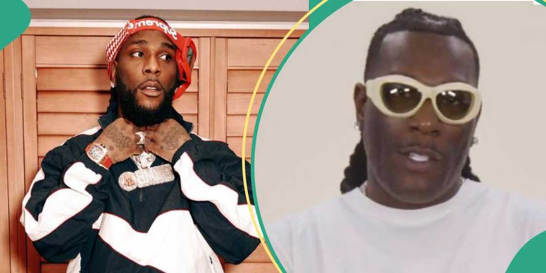 Burna Boy blasts international blogs for sharing his old beardless photo.