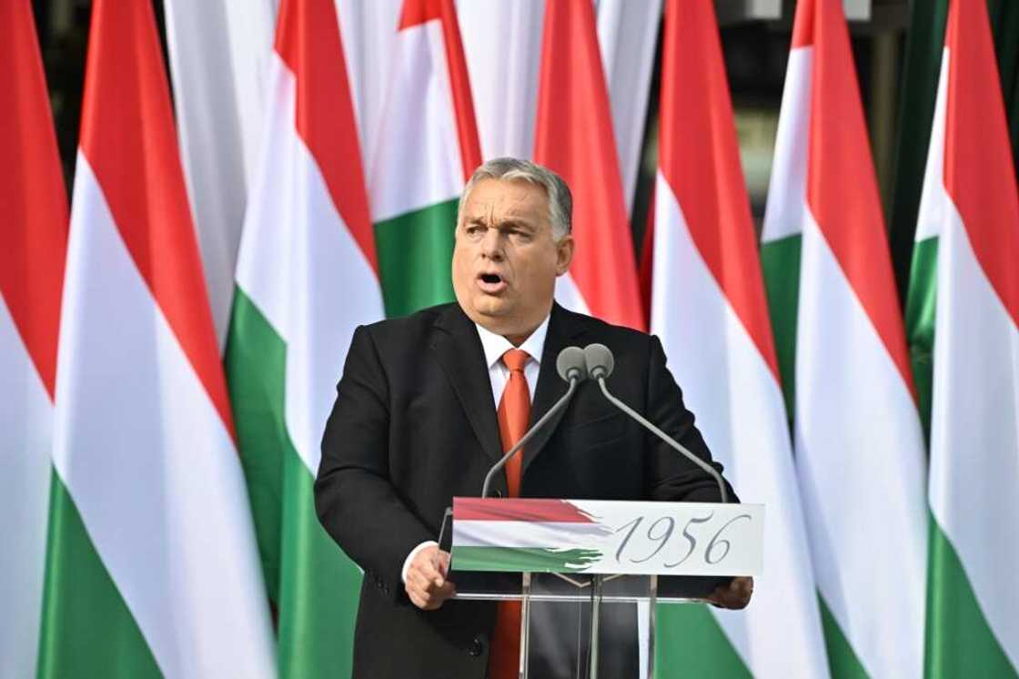 Orban compared the EU to the now-defunct Soviet bloc Orban compared the EU to the now-defunct Soviet bloc