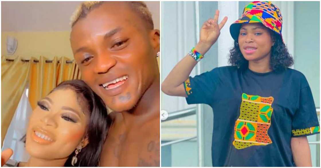 Nigerian singer Portable and his wife