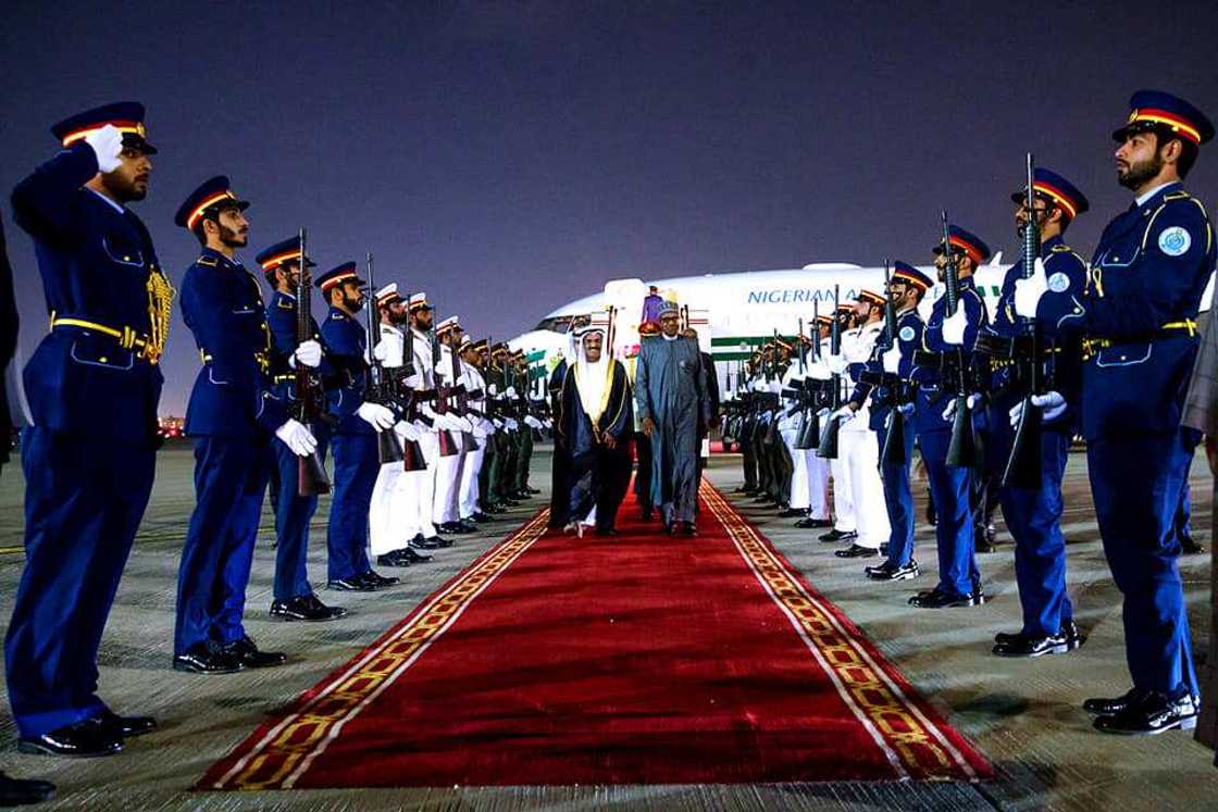 Abun da muka tattauna da 'yanNajeriya a Dubai - Buhari Abun da muka tattauna da 'yanNajeriya a Dubai - Buhari