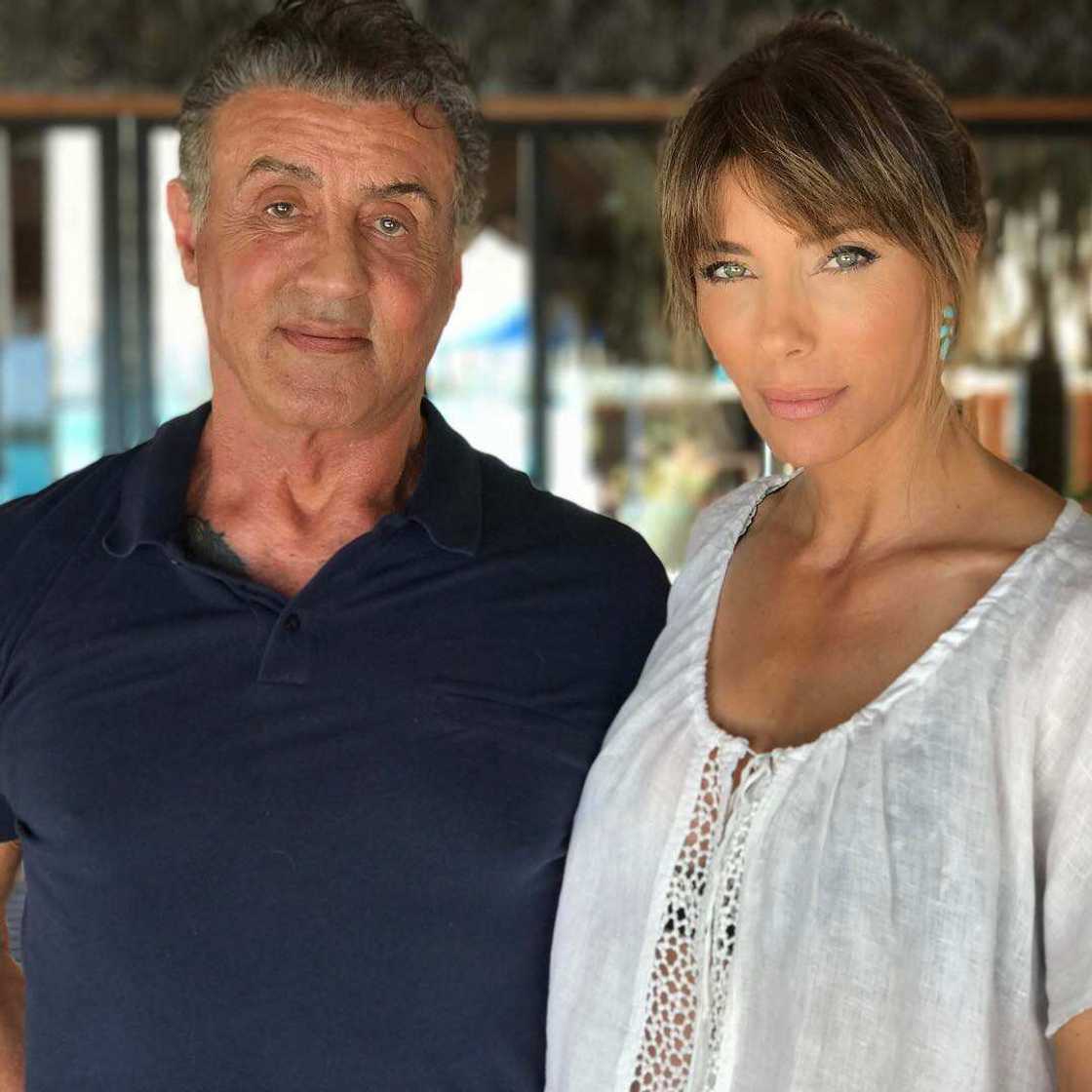 stallone wife