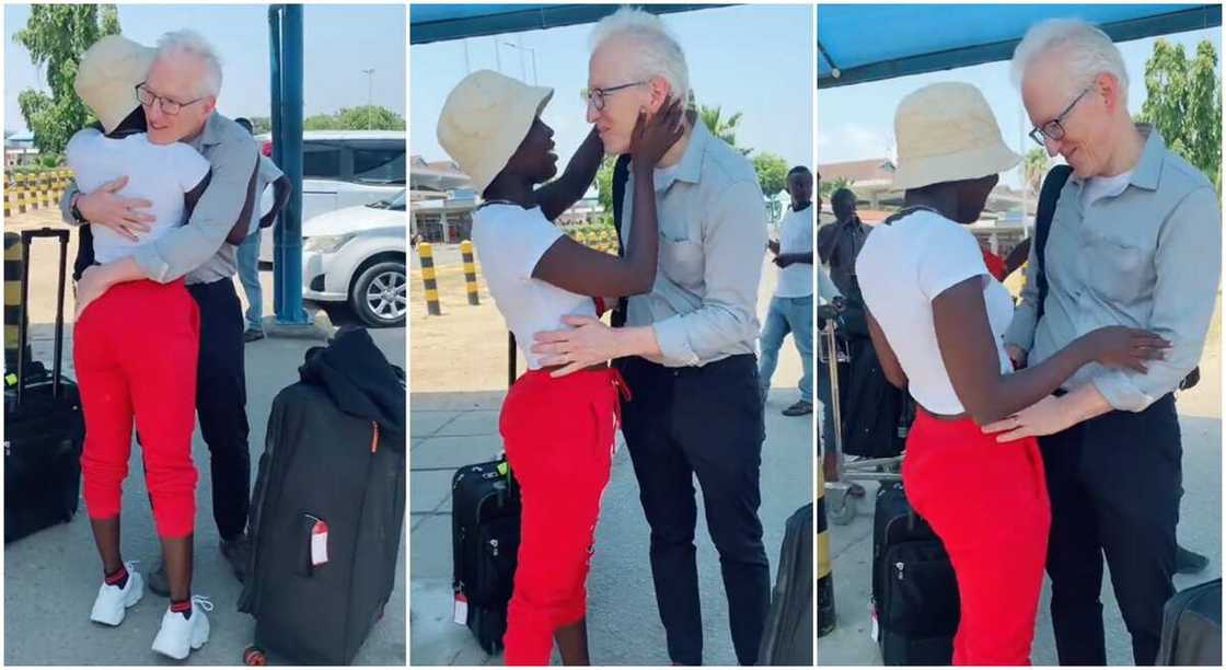 Photos of a Oyinbo man and his lover. Photos of a Oyinbo man and his lover.