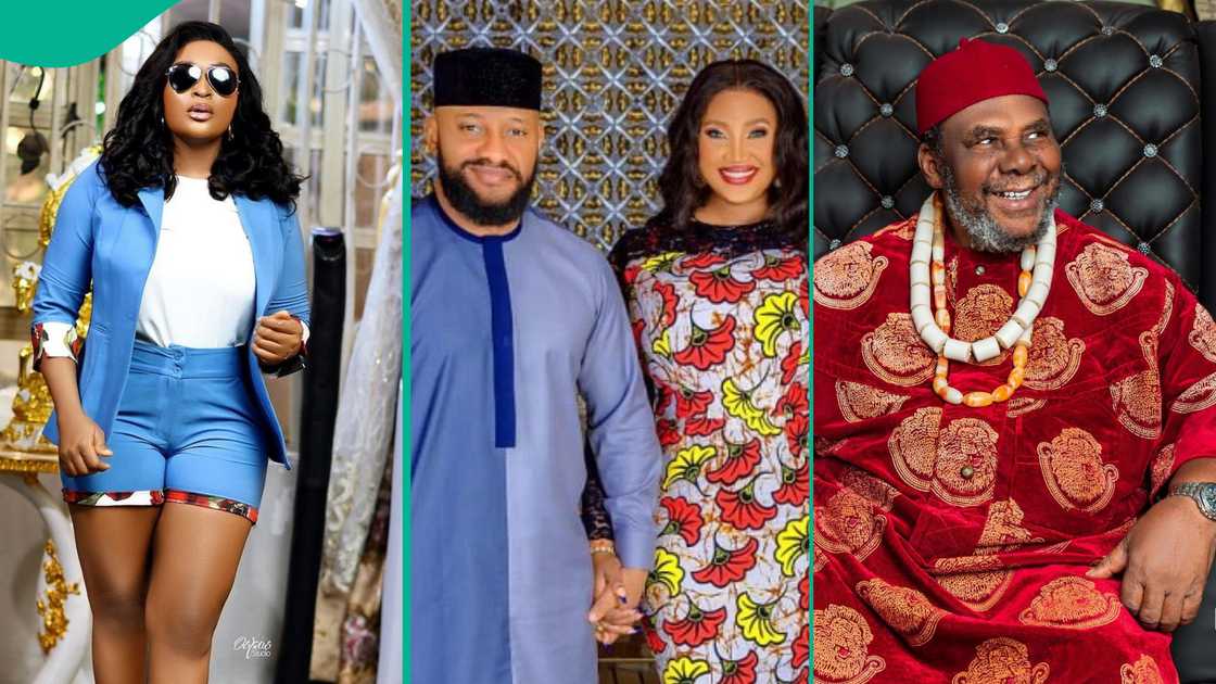 Pete Edochie speaks on Yul's second marriage. Pete Edochie speaks on Yul's second marriage.