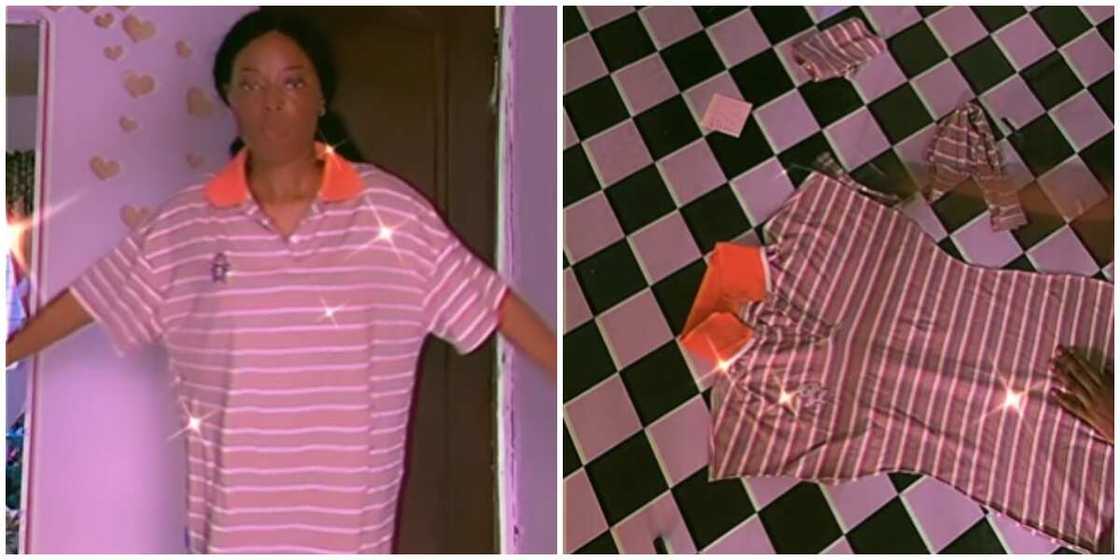 Photos of Jewel making the dress. Photos of Jewel making the dress.