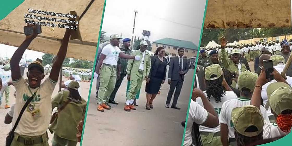 Corps member displays credit alert of N100k Corps member displays credit alert of N100k