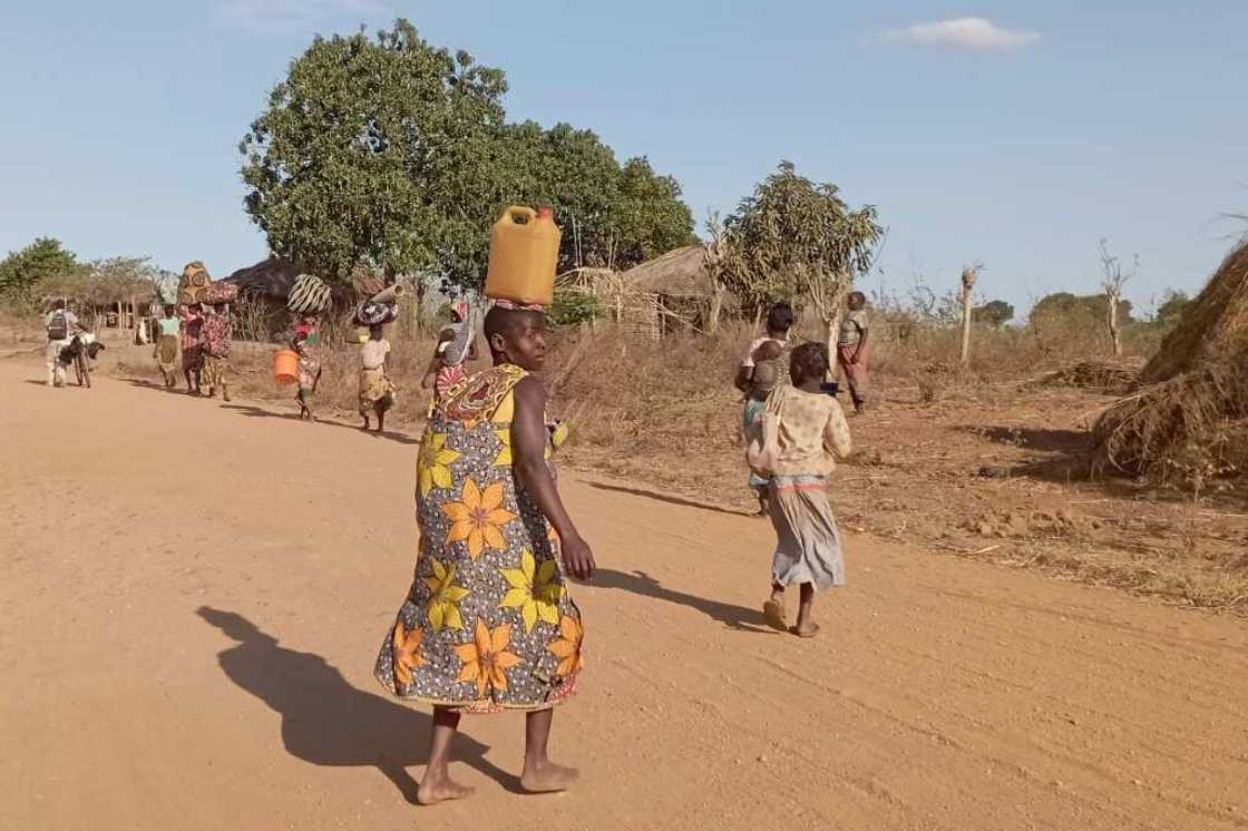 Hundreds of villagers in northern Mozambique have fled after their homes came under attack at the weekend Hundreds of villagers in northern Mozambique have fled after their homes came under attack at the weekend