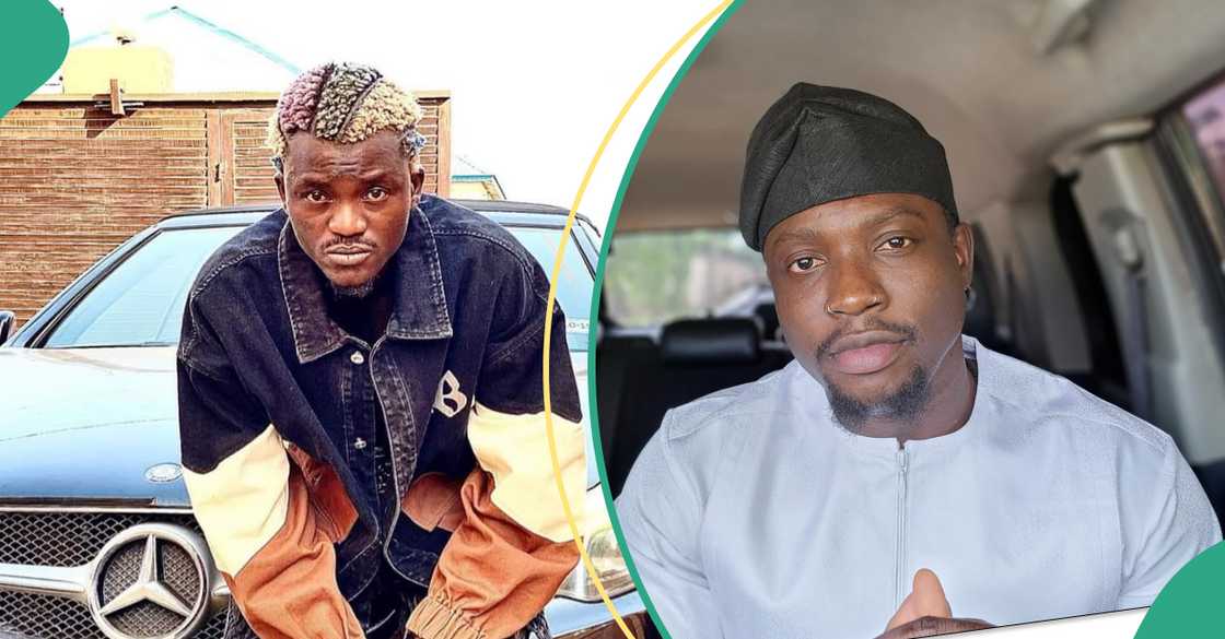 Controversial singer Portable takes a shot at social media activist VeryDarkMan and shares his explicit videos. Controversial singer Portable takes a shot at social media activist VeryDarkMan and shares his explicit videos.
