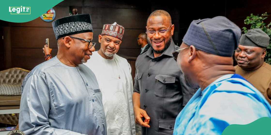 Delta state hosts PDP governors for an emergency closed door meeting.