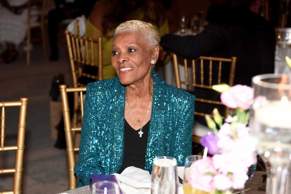 Dionne Warwick attends The Whitney E. Houston Annual Legacy Foundation's South Africa One Gala at The St Regis Hotel in Atlanta Dionne Warwick attends The Whitney E. Houston Annual Legacy Foundation's South Africa One Gala at The St Regis Hotel in Atlanta