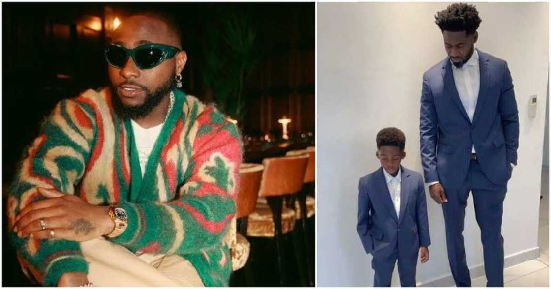 Nigerian singer Davido and Tiwa's ex Teebillz and Jam Jam