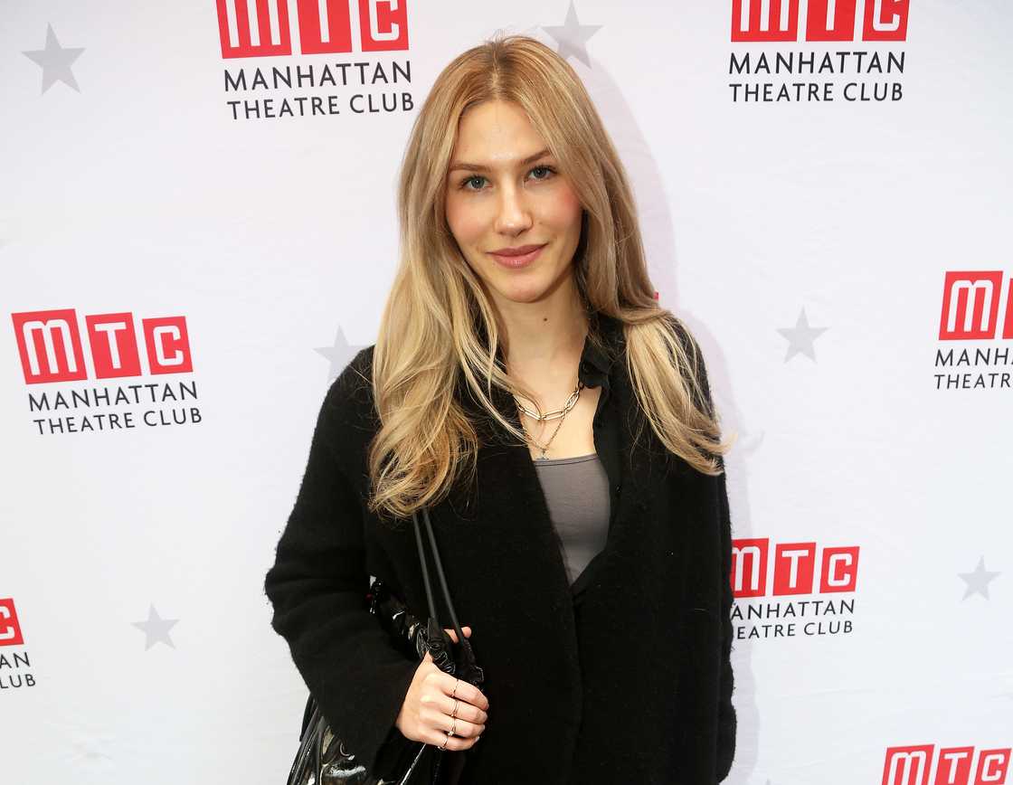 Sofia Hublitz poses at the opening night of the Manhattan Theatre Club's new production of the new play "Summer, 1976" in New York City Sofia Hublitz poses at the opening night of the Manhattan Theatre Club's new production of the new play "Summer, 1976" in New York City