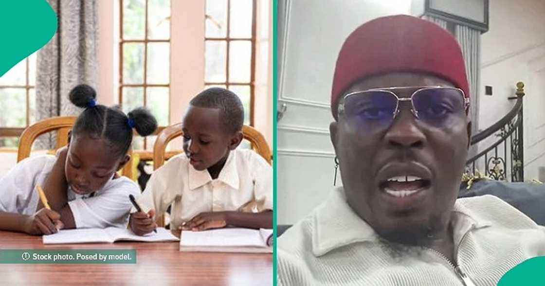 Nigerian dad says he's tired of homework