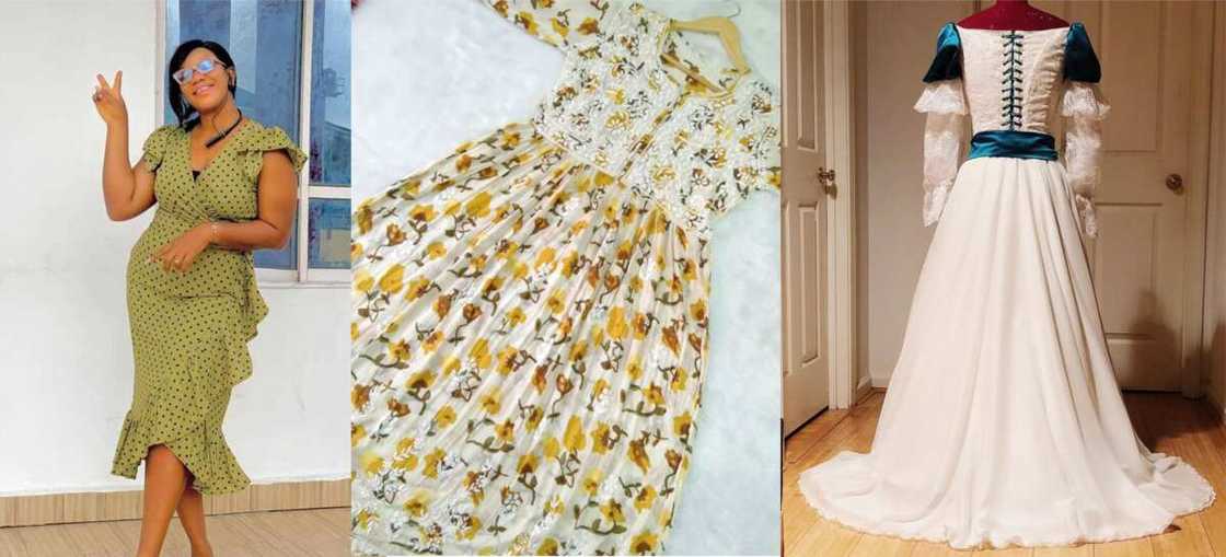 flowered chiffon gown styles flowered chiffon gown styles