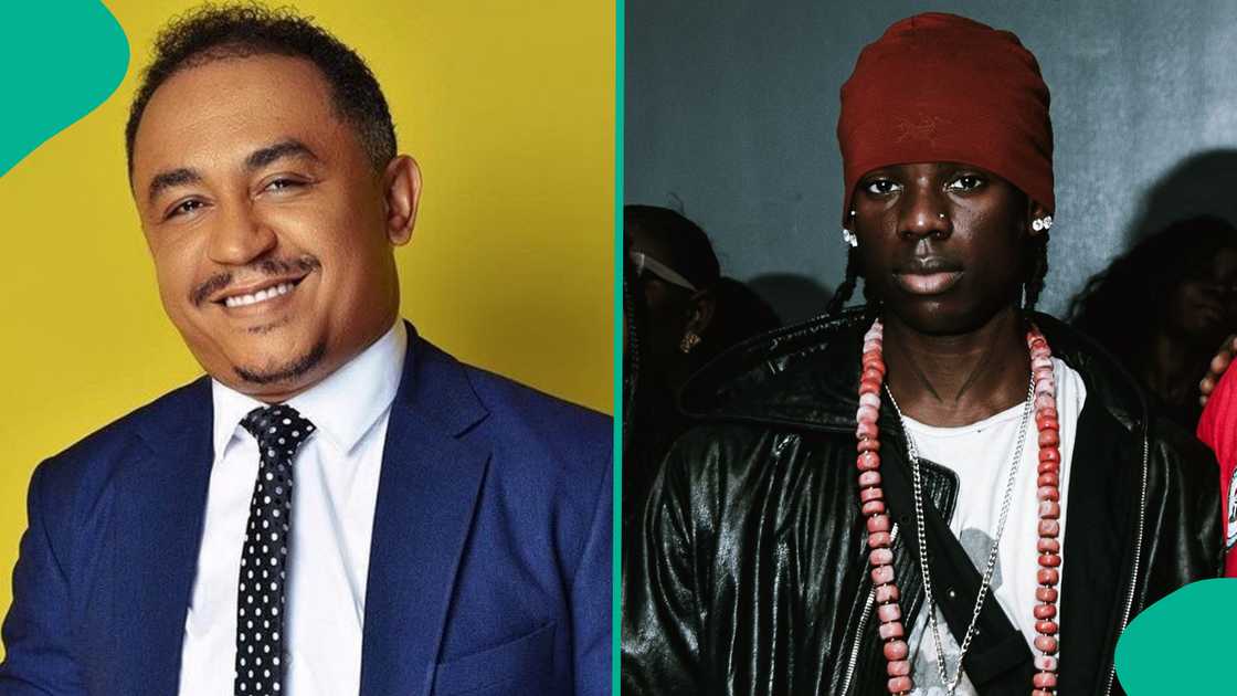 Daddy Freeze reacts to Rema's donation.