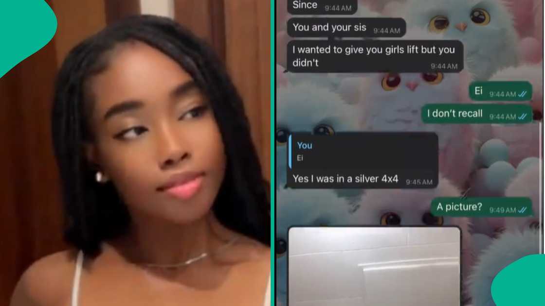 Lady shares conversation she had with a random man. Lady shares conversation she had with a random man.