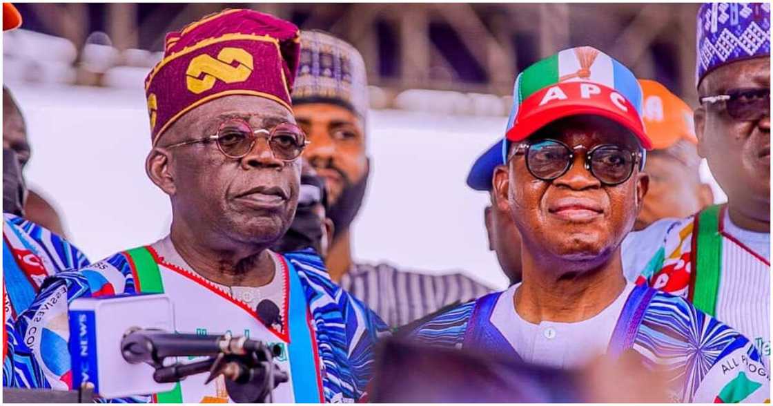 Tinubu congratulates Oyetola Tinubu congratulates Oyetola