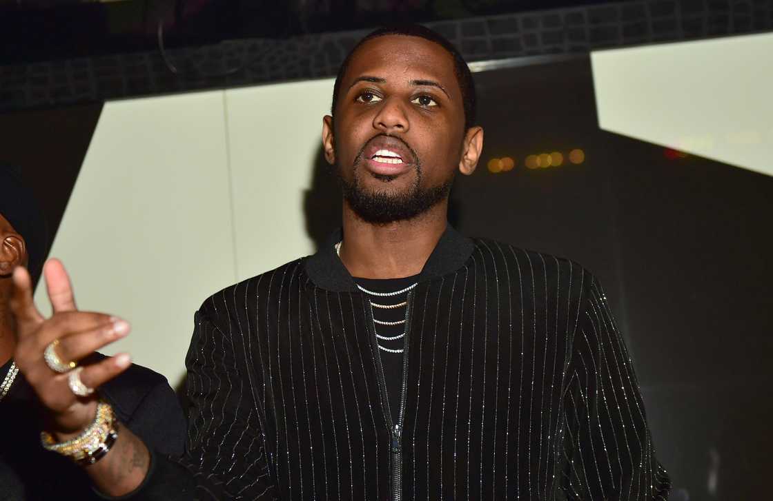 Rapper Fabolous attends Fabolous Birthday Celebration at Gold Room in Atlanta, Georgia