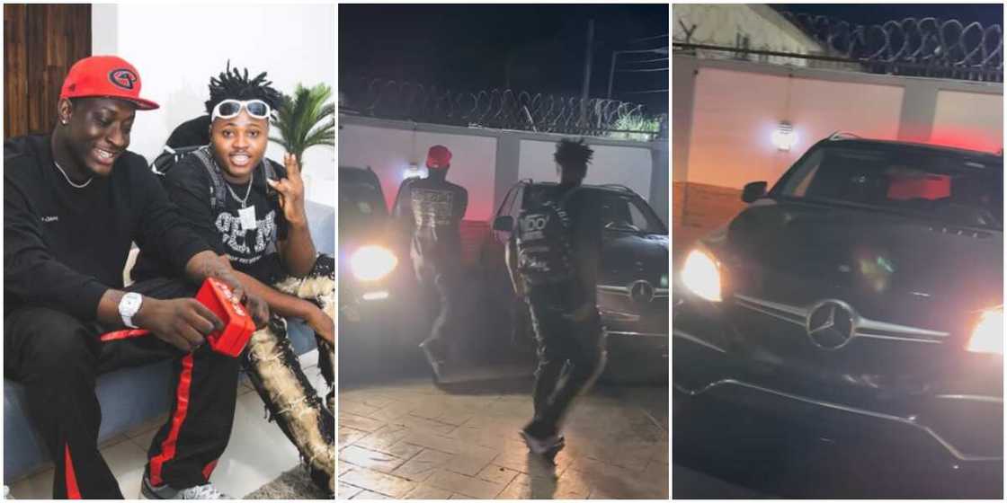 Berri Tiga flaunts new ride Berri Tiga flaunts new ride
