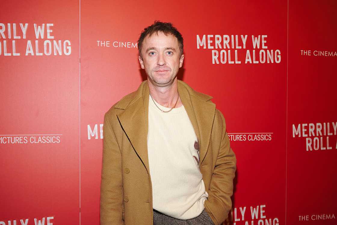 Tom Felton in New York City. Tom Felton in New York City.