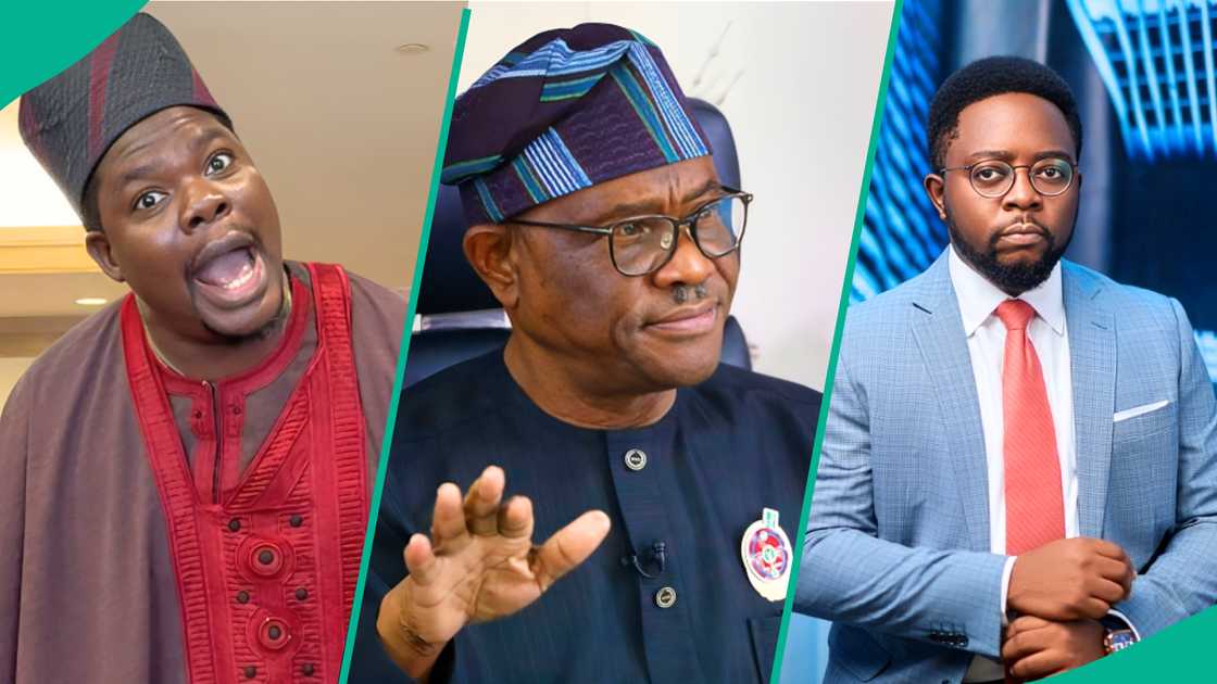 Comedian Mr Macaroni calls Nyesom Wike a tyrant as FCT minister says he would have shot journalist Seun Okinbaloye over TV comments Comedian Mr Macaroni calls Nyesom Wike a tyrant as FCT minister says he would have shot journalist Seun Okinbaloye over TV comments