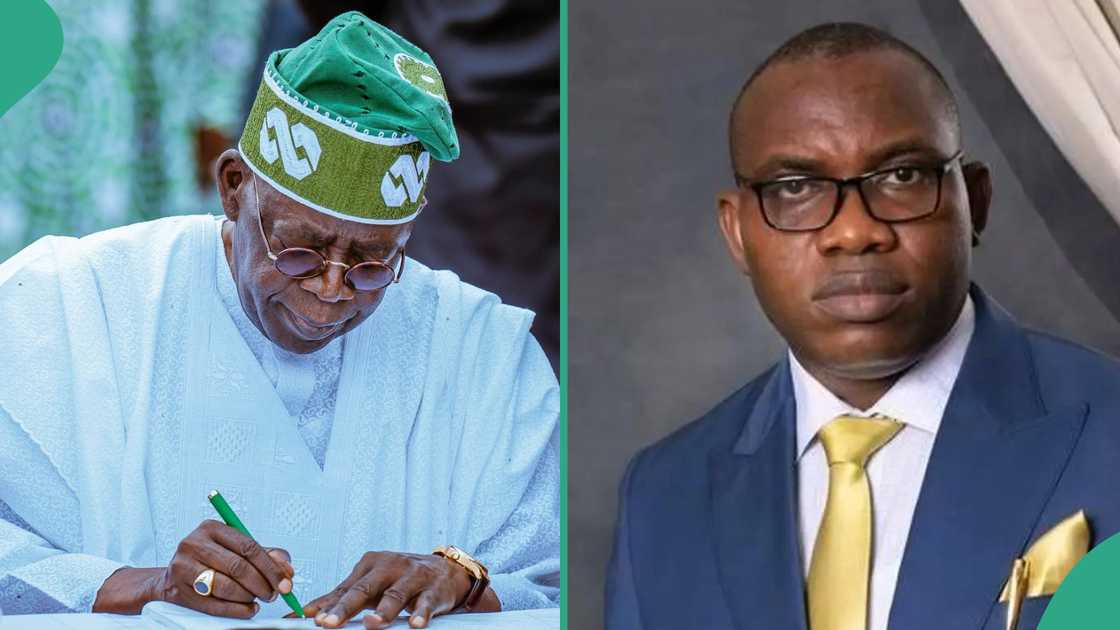 Bola Tinubu-led federal government has sacked the vice chancellor of Nnamdi Azikiwe University for not meeting minimum requirement for appointment Bola Tinubu-led federal government has sacked the vice chancellor of Nnamdi Azikiwe University for not meeting minimum requirement for appointment