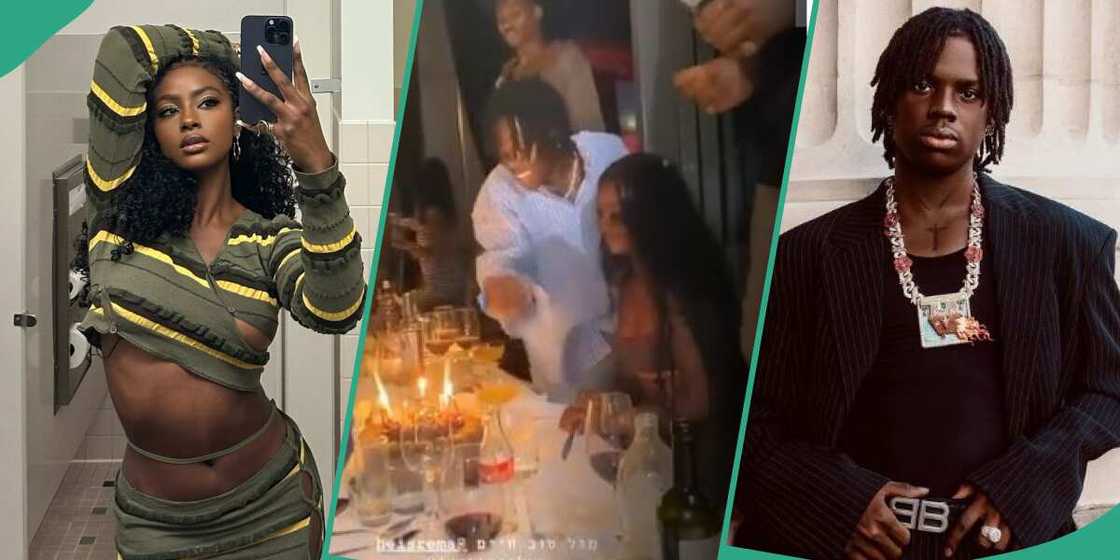 Photos of Justine Skye and Rema Photos of Justine Skye and Rema