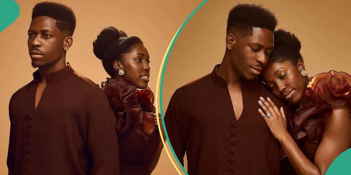 Moses Bliss and partner release pre-wedding photos, fans gush over them Moses Bliss and partner release pre-wedding photos, fans gush over them