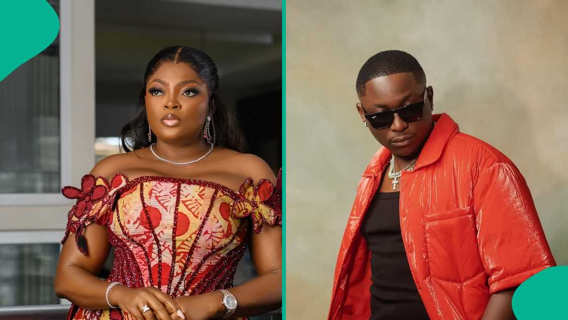 Funke Akindele and Tobi Makinde's clip at an event goes viral.