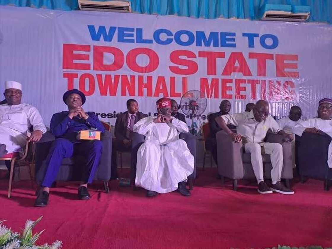 Edo APC meeting, Edo Townhall meeting, Bola Tinubu, APC, 2023 presidential election Edo APC meeting, Edo Townhall meeting, Bola Tinubu, APC, 2023 presidential election