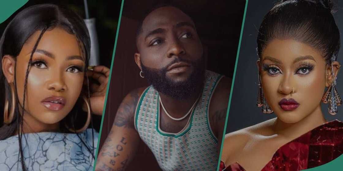 Davido, Phyna, Tacha Davido, Phyna, Tacha