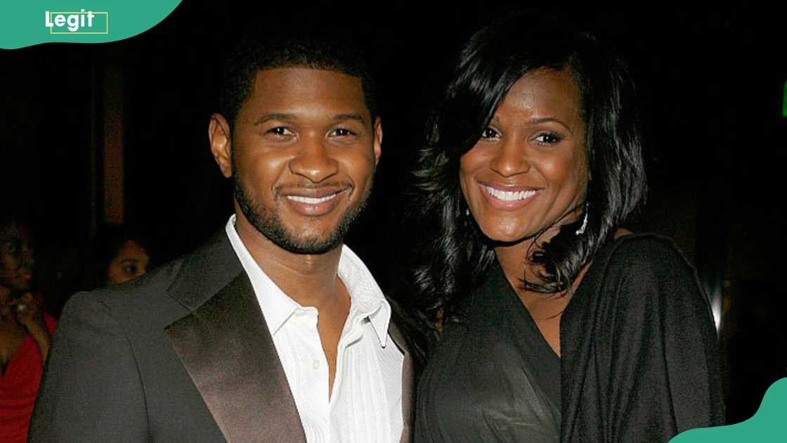 Singer Usher Raymond and Tameka Foster at the 17th Annual NAACP Theater Awards Singer Usher Raymond and Tameka Foster at the 17th Annual NAACP Theater Awards