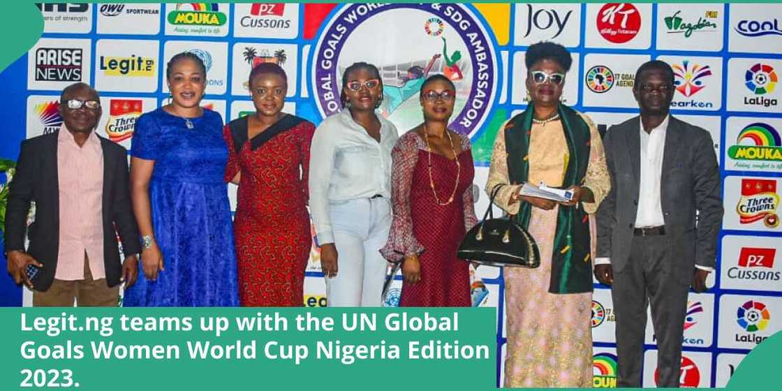 United Nations, SDG Goals, Goal 3, GGWCUP, Legit.ng United Nations, SDG Goals, Goal 3, GGWCUP, Legit.ng