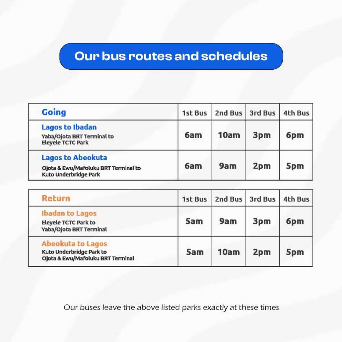 TAPIS - The New Interstate Bus Operator that Cares About your Time & Comfort TAPIS - The New Interstate Bus Operator that Cares About your Time & Comfort