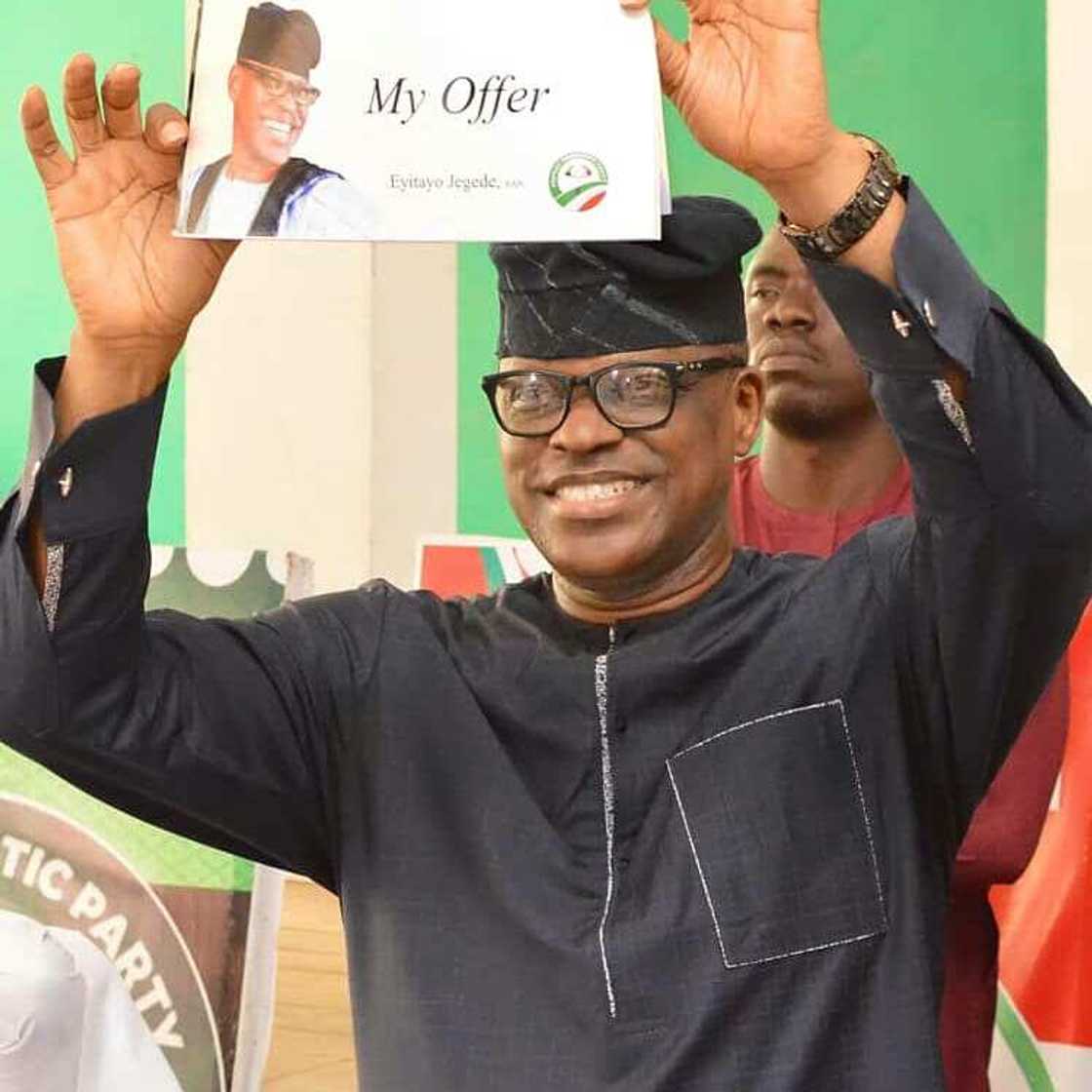 Zaben Ondo: Dan takarar gwamna karkashin jam'iyyar PDP ya zabi abokin takararsa Zaben Ondo: Dan takarar gwamna karkashin jam'iyyar PDP ya zabi abokin takararsa