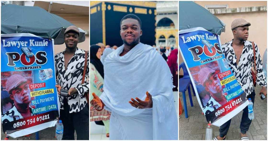 Photos of Cute Abiola and his POS business Photos of Cute Abiola and his POS business