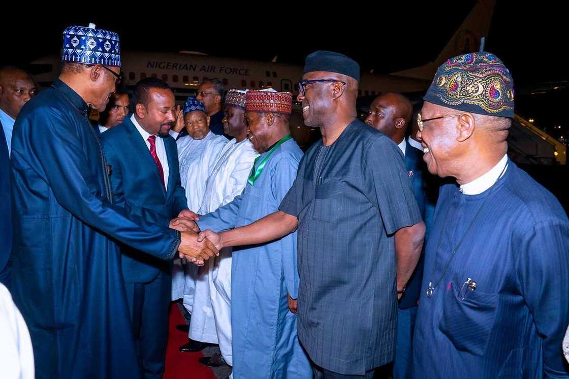 Yanzu-yanzu: Buhari ya dira Addis Ababa, kasar Habasha (Hotuna) Yanzu-yanzu: Buhari ya dira Addis Ababa, kasar Habasha (Hotuna)