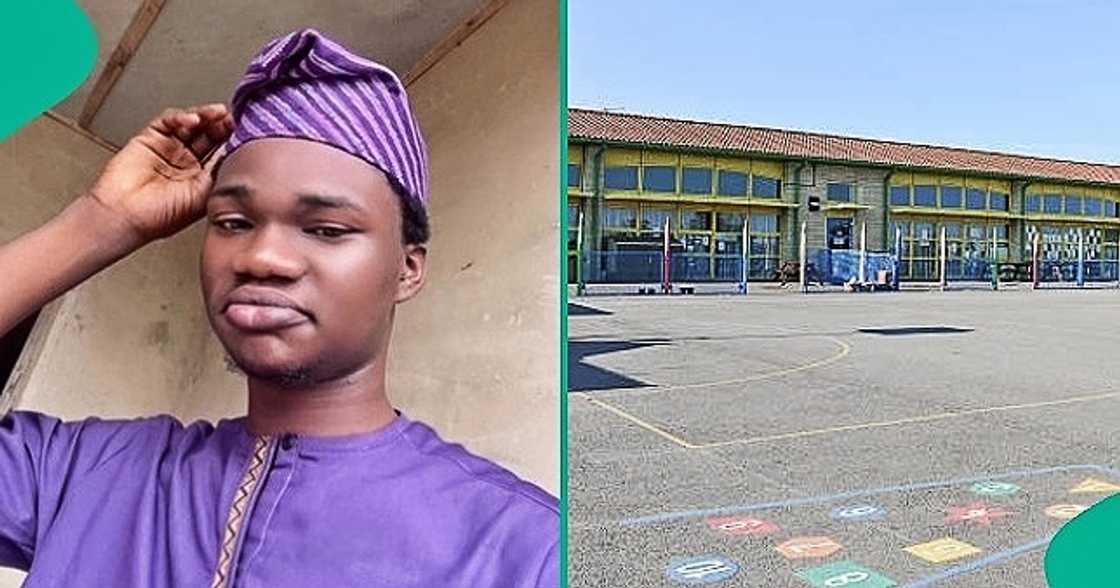 Nigerian man blasts school for giving a mattress to a graduating pupil. Nigerian man blasts school for giving a mattress to a graduating pupil.