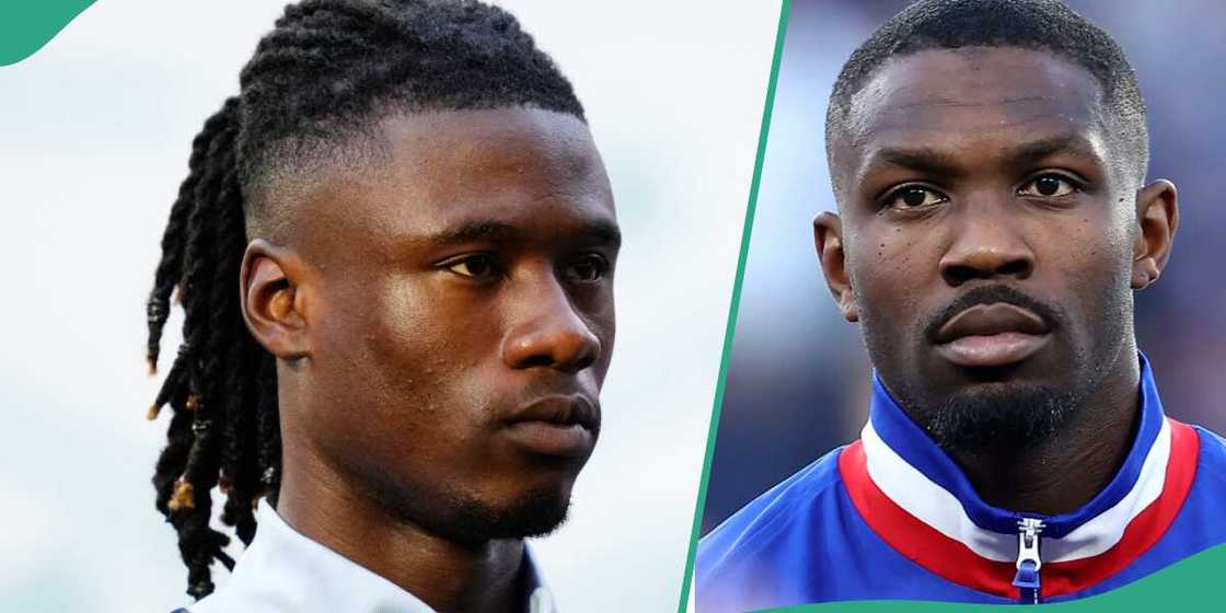 Eduardo Camavinga gives Marcus Thuram nice haircut Eduardo Camavinga gives Marcus Thuram nice haircut