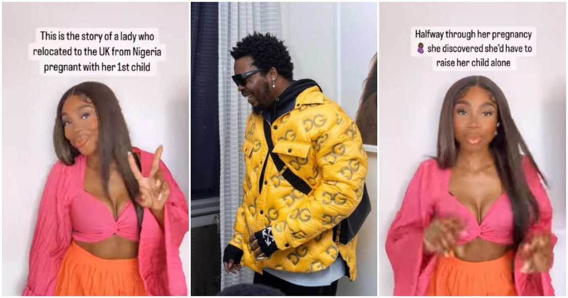 Olamide's alleged baby mama Maria Okan speaks.